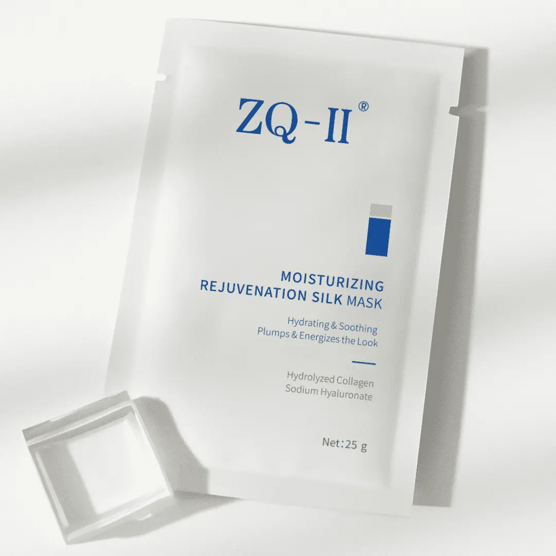 ZQ-II 보습 회춘 실크 마스크 : 모든 피부 타입에 대한 가벼운 수화 및 진정 관리