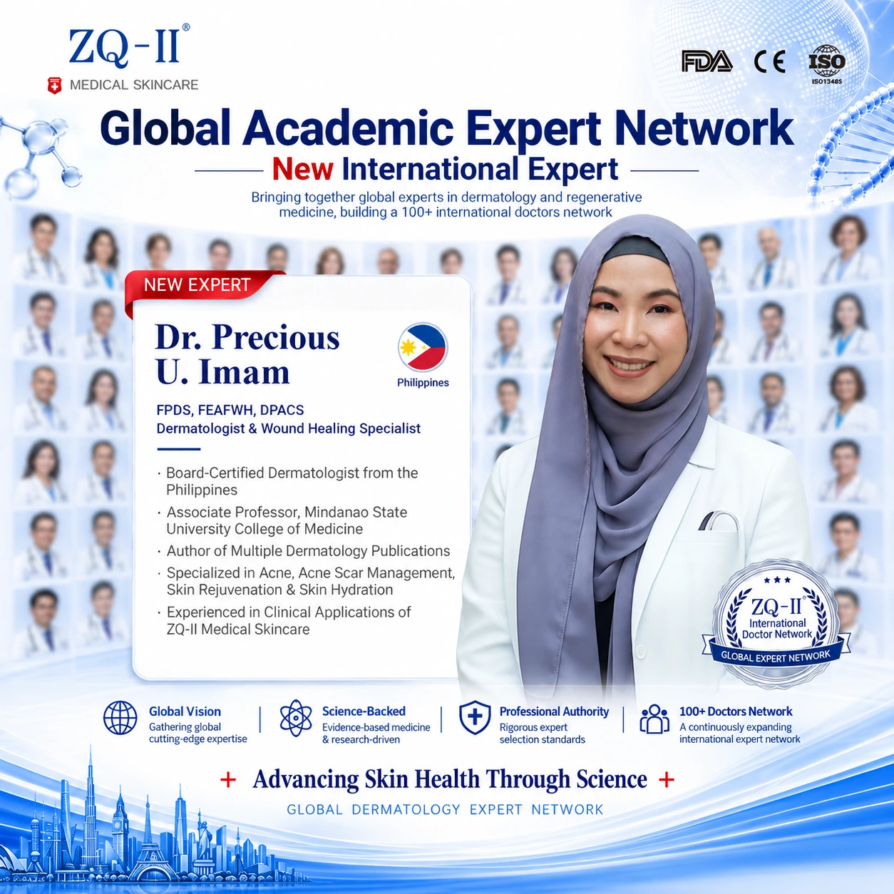 ZQ-II, Precious U. Imam 박사를 ZQ-II 글로벌 학술 전문가 네트워크에 공식적으로 초대