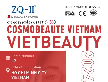 The Vietbeauty x Cosmobeauté Vietnam 2024: ZQ-II의 메디컬 스킨케어 하이라이트